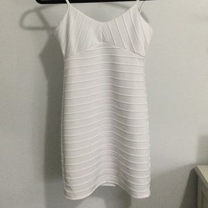Party dress- white minidress